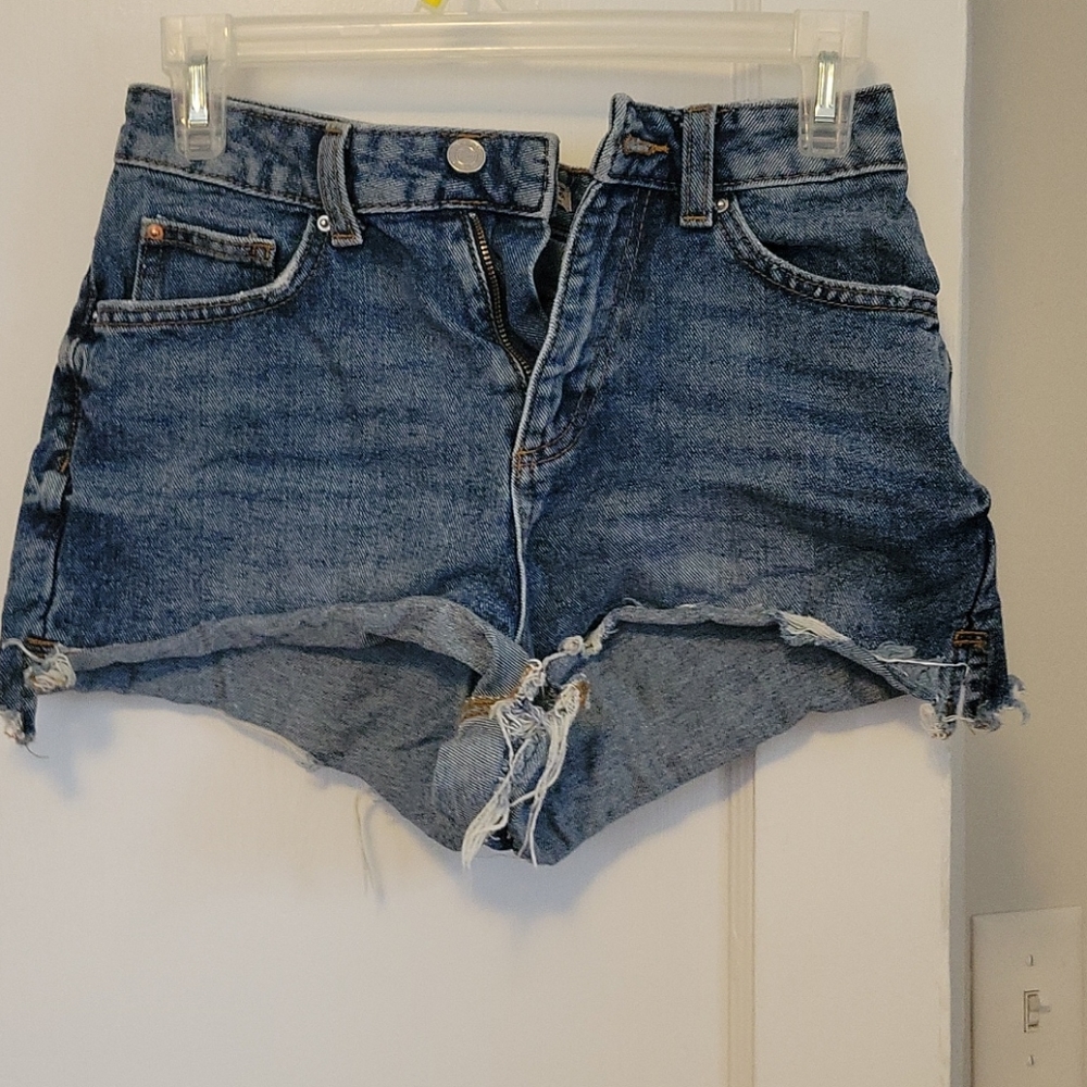Denim Super Short Cut Offs Size 2